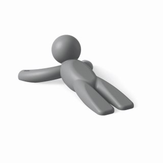 Umbra UMBRA stoper pod drzwi BUDDY 2 szt szary