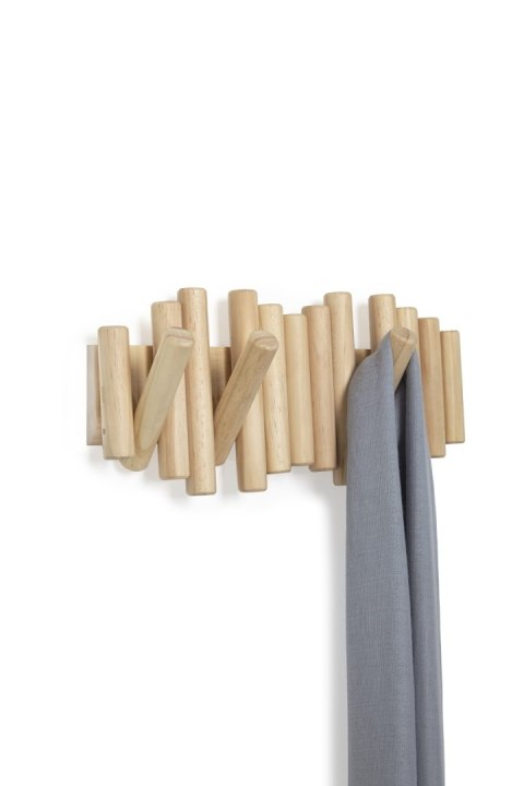 Umbra UMBRA wieszak na ubrania PICKET RAIL naturalny