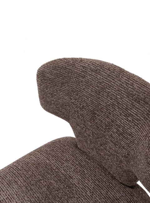 King Home Zestaw 6 krzeseł APULIA brązowy / taupe