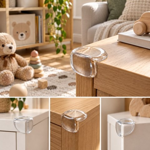 SHP Zestaw 10 sztuk zabezpieczeń narożnika SHP Child Protect CORNER