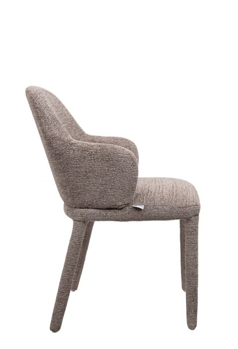 King Home Zestaw 2 krzeseł AKIRA brązowy / taupe