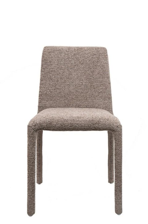 King Home Zestaw 4 krzeseł ALYA brązowy / taupe