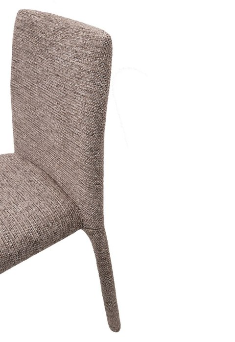 King Home Zestaw 4 krzeseł ALYA brązowy / taupe