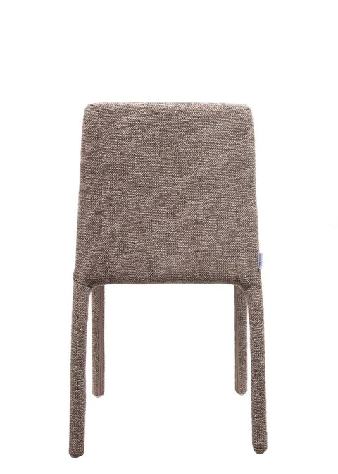 King Home Zestaw 6 krzeseł ALYA brązowy / taupe