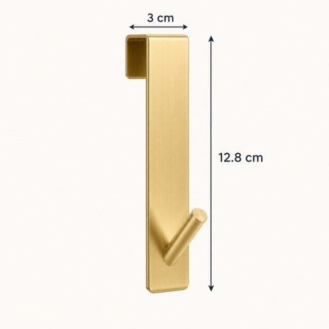SHP Zestaw 2 wieszaków SHP HANGI złoty