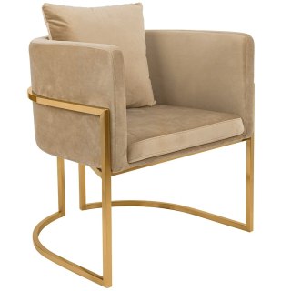 King Home Fotel CHLOE VELVET khaki