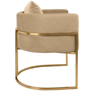 King Home Fotel CHLOE VELVET khaki