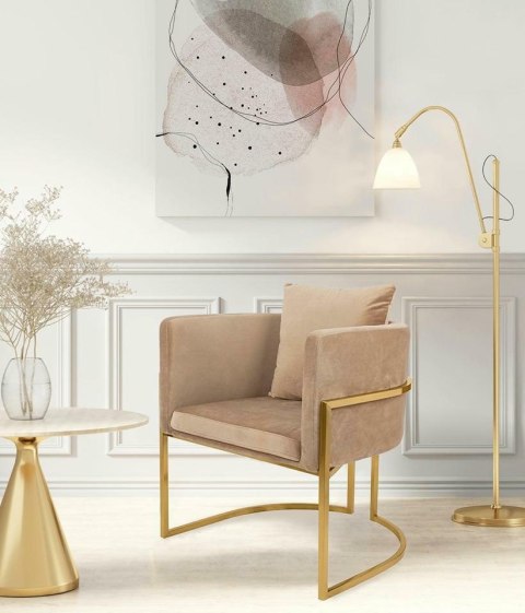 King Home Fotel CHLOE VELVET khaki