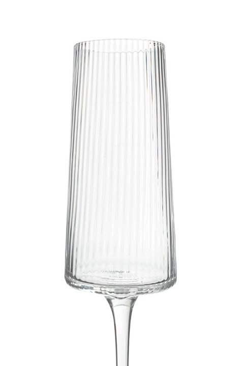 Kare Design KARE kieliszek do szampana RIFFLE 215 ml transparentny