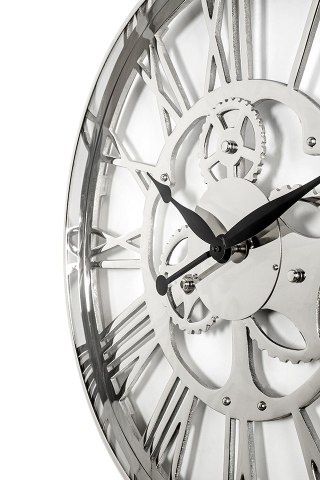 Kare Design KARE zegar GEAR 60 srebrny