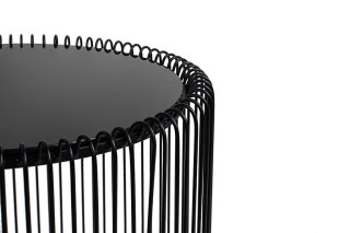 Kare Design KARE zestaw stolików kawowych WIRE 44 cm czarny