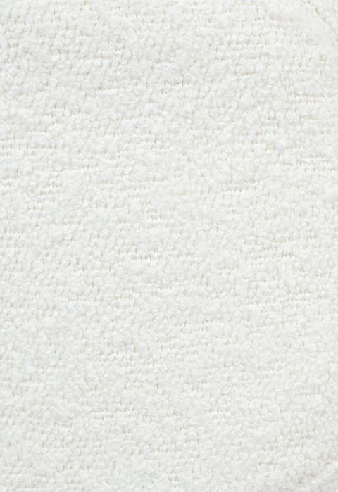 King Home Krzesło FABIOLA BOUCLE białe