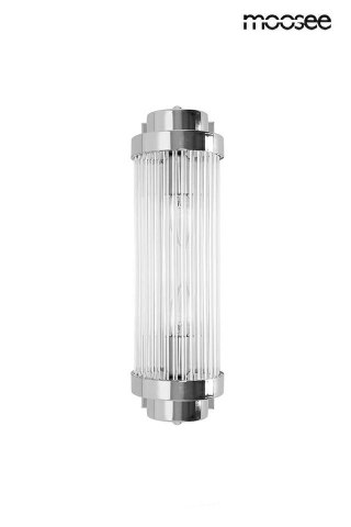 Moosee MOOSEE lampa ścienna COLUMN 40 srebrna
