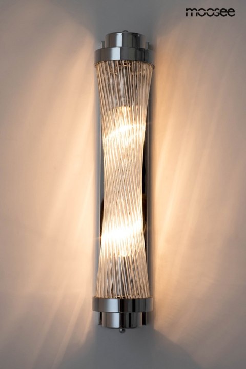 Moosee MOOSEE lampa ścienna COLUMN 60 srebrna