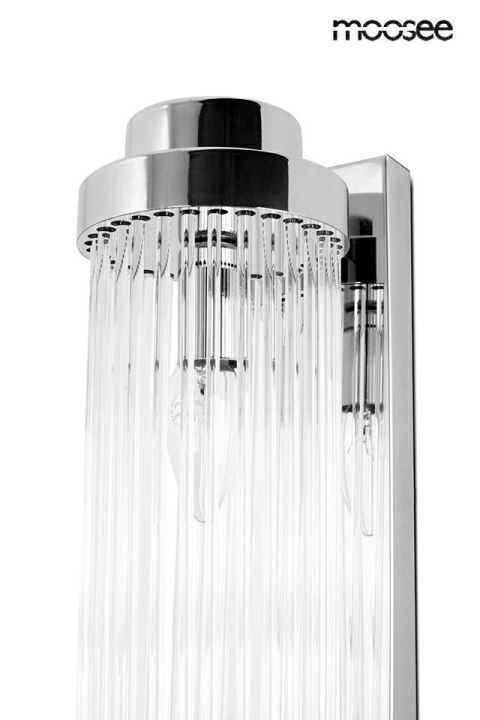 Moosee MOOSEE lampa ścienna COLUMN 60 srebrna
