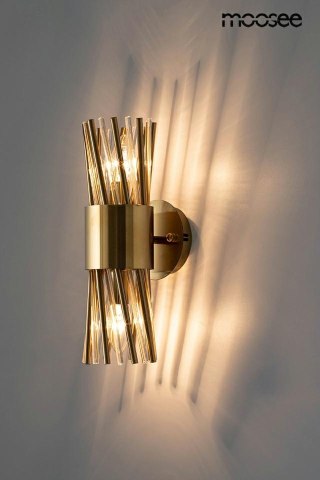 Moosee MOOSEE lampa ścienna LORENZO złota