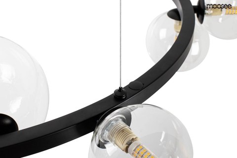 Moosee MOOSEE lampa wisząca ALURE 120 czarna