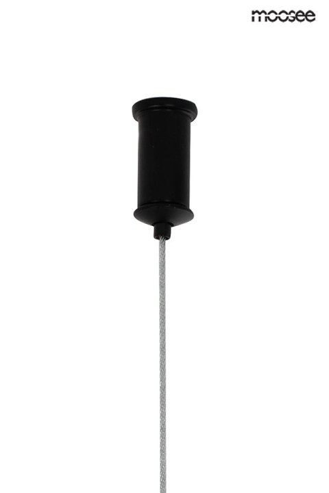 Moosee MOOSEE lampa wisząca ALURE 120 czarna