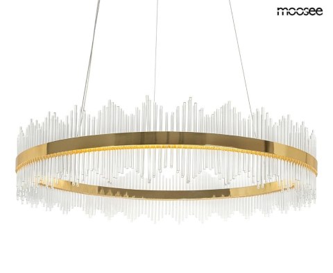Moosee MOOSEE lampa wisząca FLORENS 120 złota