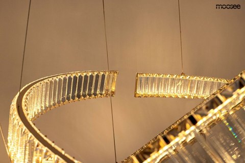 Moosee MOOSEE lampa wisząca LIBERTY LINE 8 złota