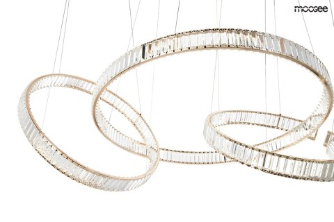 Moosee MOOSEE lampa wisząca LIBERTY LINE 8 złota