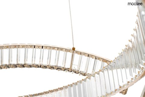 Moosee MOOSEE lampa wisząca LIBERTY LINE 8 złota