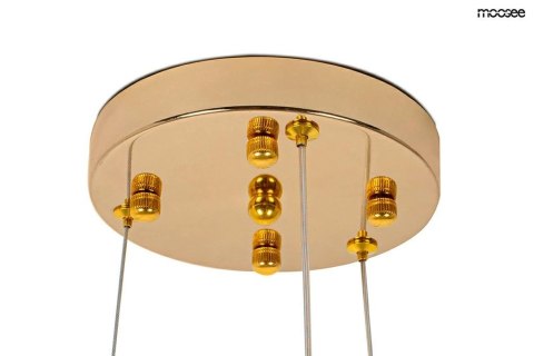 Moosee MOOSEE lampa wisząca MONETE 80 złota