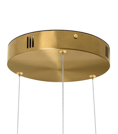 Moosee MOOSEE lampa wisząca RING 80 + 80 + 100 złota na jednej podsufitce