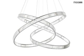 Moosee MOOSEE lampa wisząca WAVE 130 chrom
