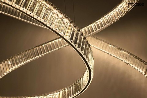 Moosee MOOSEE lampa wisząca WAVE 130 chrom