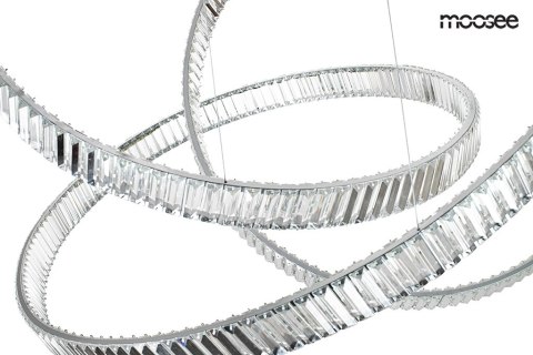 Moosee MOOSEE lampa wisząca WAVE 130 chrom
