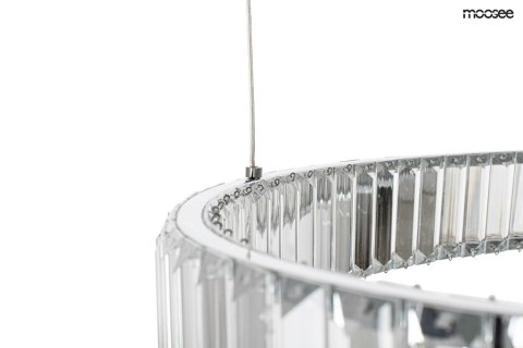 Moosee MOOSEE lampa wisząca WAVE 80 chrom
