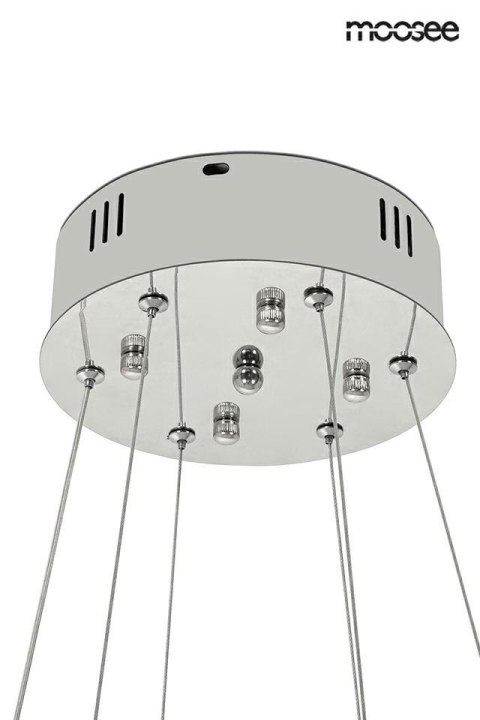 Moosee MOOSEE lampa wisząca WAVE 80 chrom