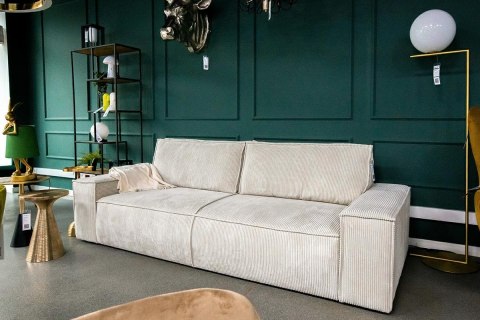 King Home Sofa PILLOW z funkcją spania jasny beż