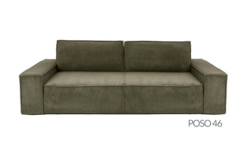 King Home Sofa PILLOW z funkcją spania jasny beż