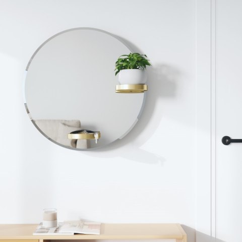 Umbra UMBRA lustro ścienne PERCH 60 cm mosiężne