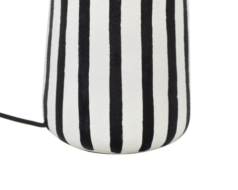 Kare Design KARE lampa stołowa STRISCE 44 cm biało-czarna