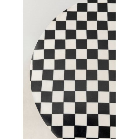 Kare Design KARE stolik DOMERO CHESS 25 biało-czarny