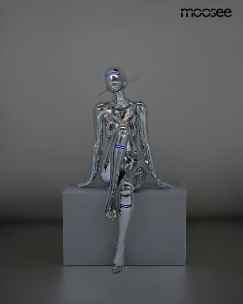 Moosee MOOSEE lampa podłogowa / rzeźba CYBER WOMAN