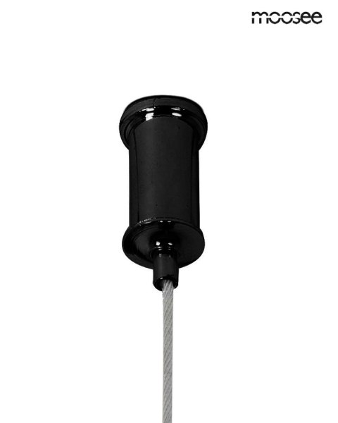 Moosee MOOSEE lampa wisząca LASSO 1000 Smart czarna