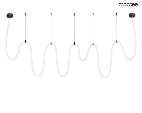 Moosee MOOSEE lampa wisząca LASSO 1000 Smart czarna