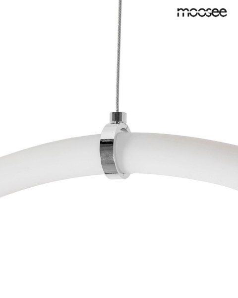 Moosee MOOSEE lampa wisząca LASSO 500 Smart srebrna