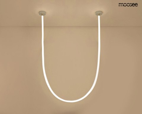 Moosee MOOSEE lampa wisząca LASSO 500 Smart srebrna