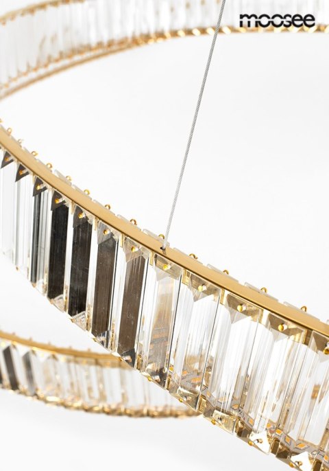 Moosee MOOSEE lampa wisząca WAVE 160A złota