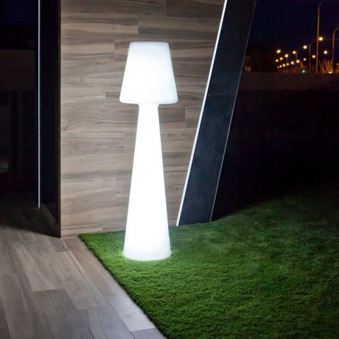 New Garden NEW GARDEN lampa podłogowa LOLA 165 BATTERY biała
