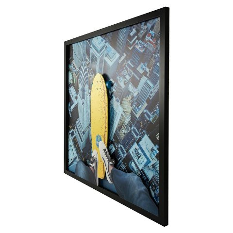 King Home Obraz BIG CITY SKATER 130x130 cm