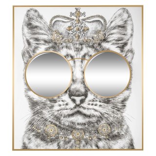 King Home Obraz KING CAT 193x213 cm