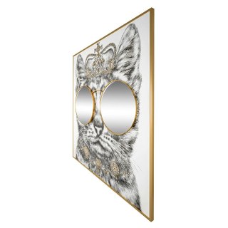 King Home Obraz KING CAT 193x213 cm