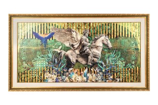 King Home Obraz PEGASUS PARADISE 266x148 cm
