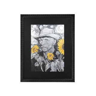 King Home Obraz VAN SUNFLOWER 96x121 cm